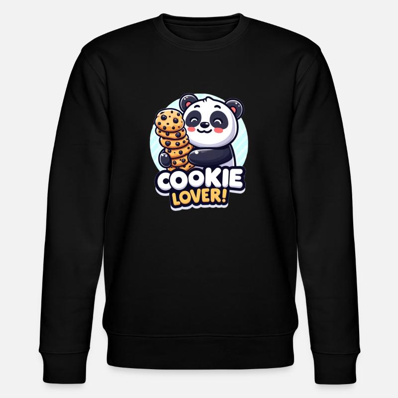 Amateur de biscuits - Sweat bio CHANGER Stanley/Stella Unisexe - noir