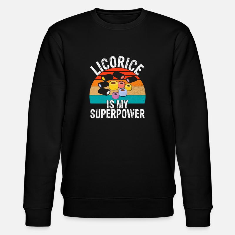 Cadeaux de réglisse - Sweat bio CHANGER Stanley/Stella Unisexe - noir