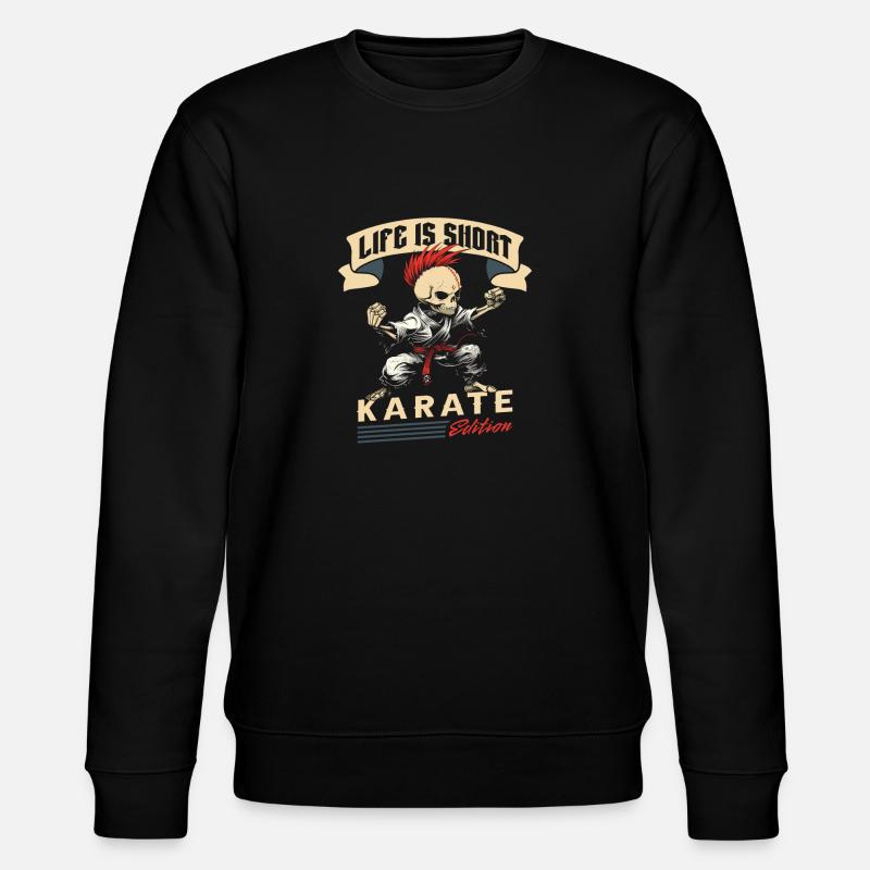 Karaté - Sweat bio CHANGER Stanley/Stella Unisexe - noir