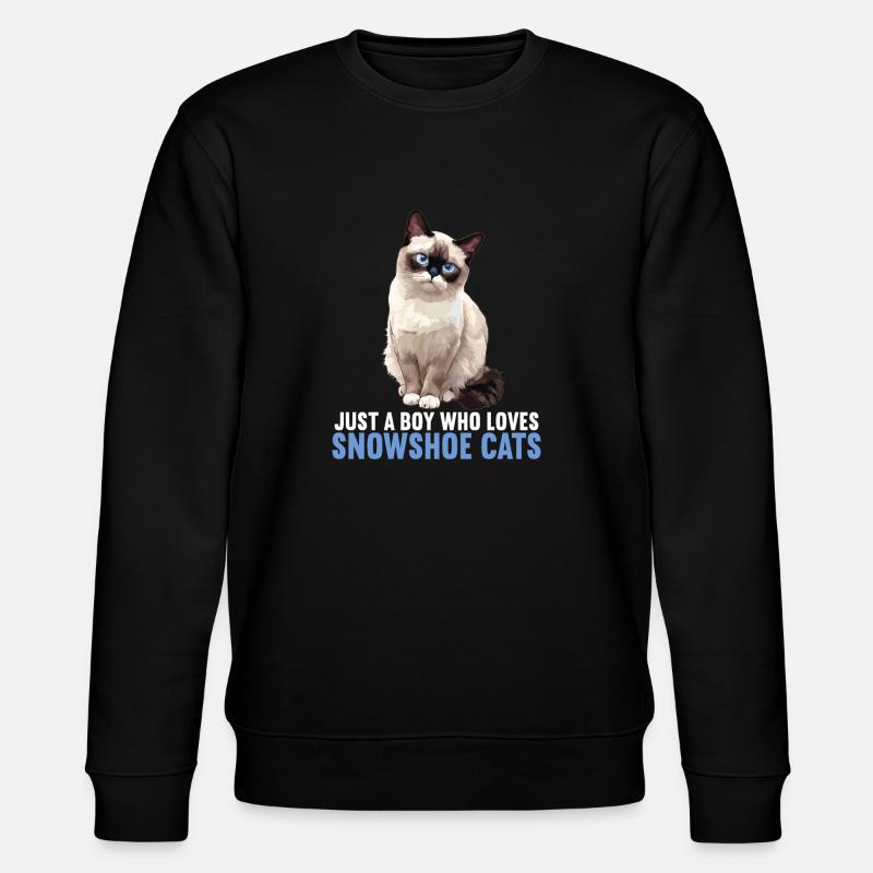 Chaton raquette Chat raquette - Sweat bio CHANGER Stanley/Stella Unisexe - noir