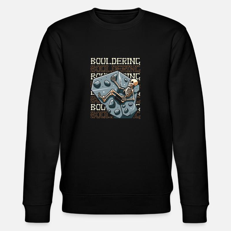 Bouldern Bouldering - Stanley/Stella CHANGER Unisex Organic Sweatshirt - black