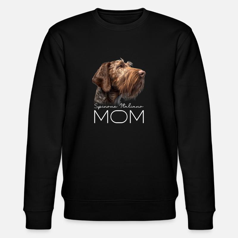 Spinone Italiano Mama - Sweat bio CHANGER Stanley/Stella Unisexe - noir