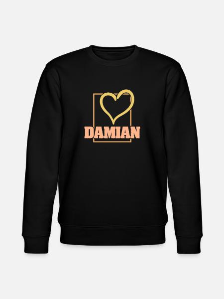 Heart of Damian - Stanley/Stella CHANGER Unisex Organic Sweatshirt - black