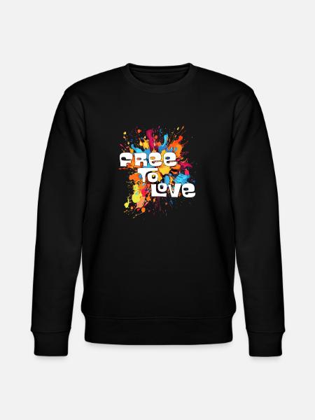 Libre d’aimer - Sweat bio CHANGER Stanley/Stella Unisexe - noir
