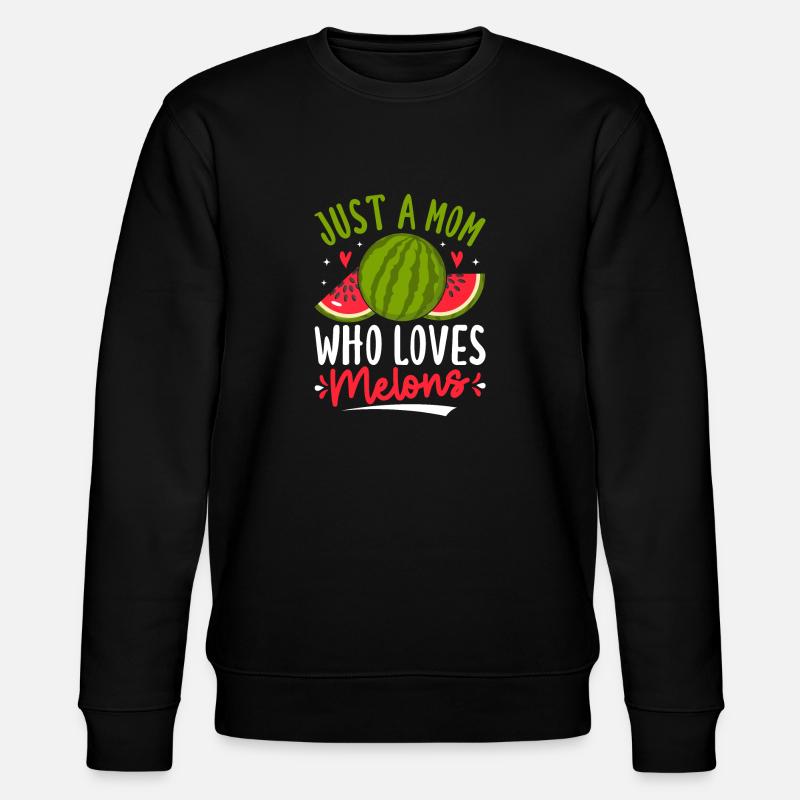 Melon Gift - Stanley/Stella Unisex Bio-Sweatshirt CHANGER - Schwarz