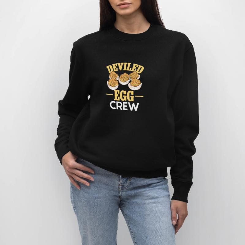 Stuffed Eggs Deviled Eggs Stanley/Stella CHANGER Unisex Organic Sweatshirt