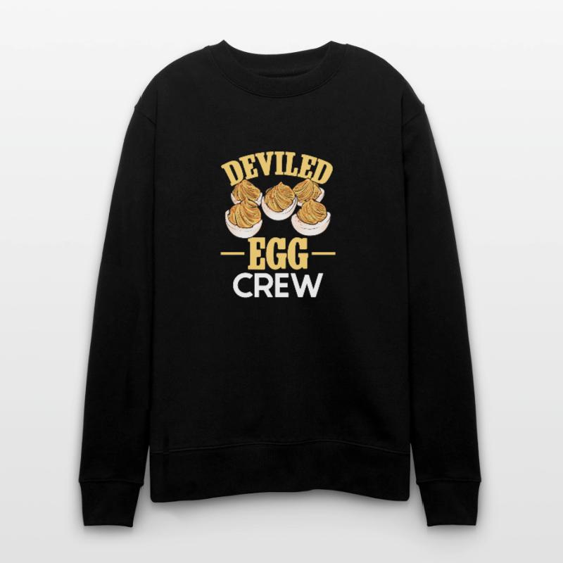 Stuffed Eggs Deviled Eggs Stanley/Stella CHANGER Unisex Organic Sweatshirt