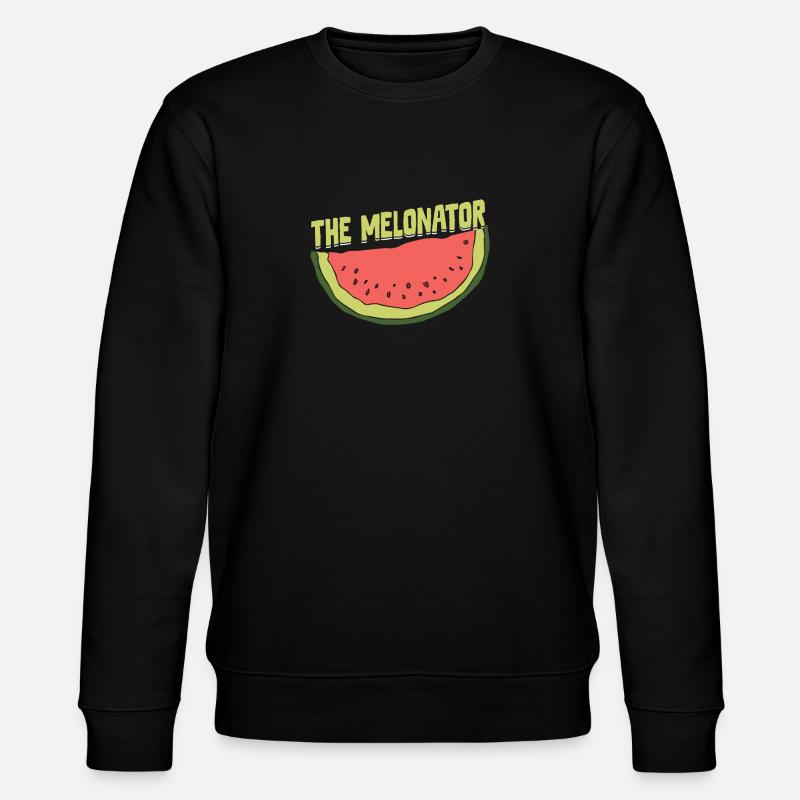 Melon Gift - Stanley/Stella Unisex Bio-Sweatshirt CHANGER  - Schwarz