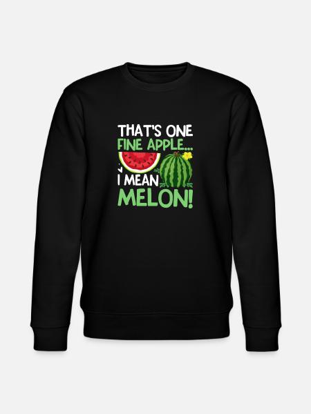 Melon Poison - Stanley/Stella CHANGER Unisex Organic Sweatshirt - black