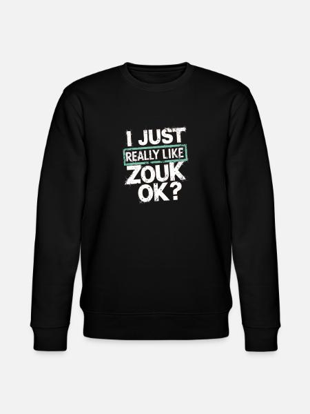 Zouk-Tanz-Geschenk - Stanley/Stella Unisex Bio-Sweatshirt CHANGER - Schwarz