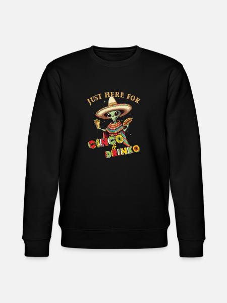 Fiesta Alien Saying Fête mexicaine - Sweat bio CHANGER Stanley/Stella Unisexe - noir