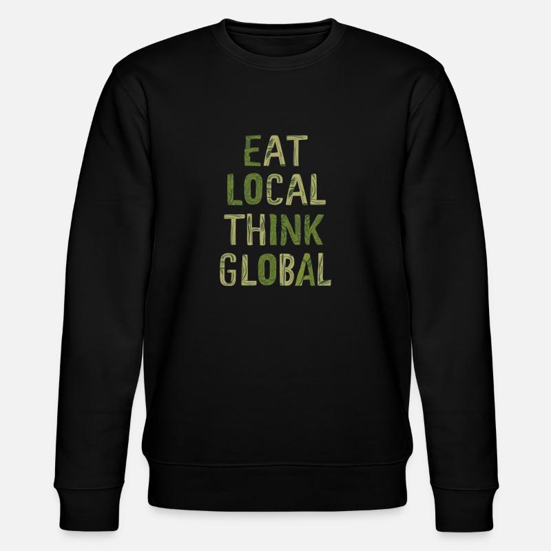 Marché fermier Agriculture Agriculture Alimentation - Sweat bio CHANGER Stanley/Stella Unisexe - noir