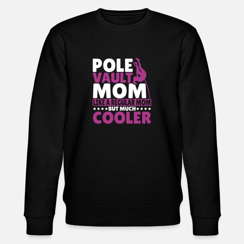 Pole Vaulter Gift - Stanley/Stella CHANGER Unisex Organic Sweatshirt - black