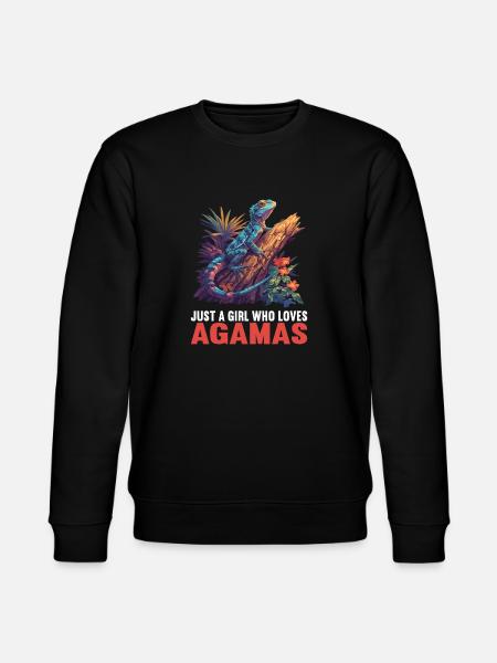 Agamen Agame - Stanley/Stella Unisex Bio-Sweatshirt CHANGER - Schwarz