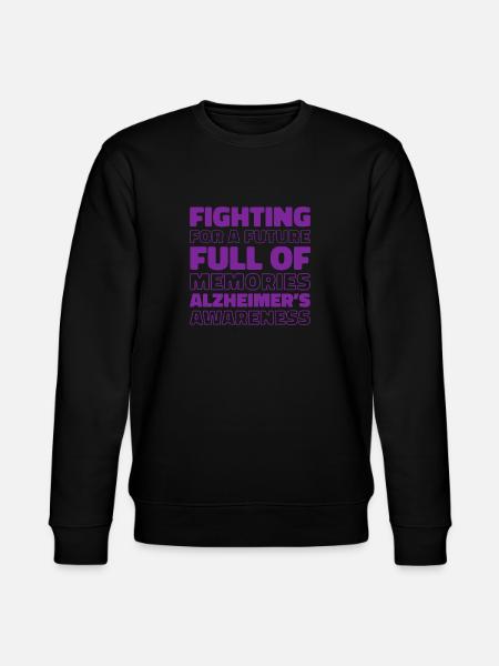 Alzheimer's Alzheimer's Support - Stanley/Stella CHANGER Unisex Organic Sweatshirt - black