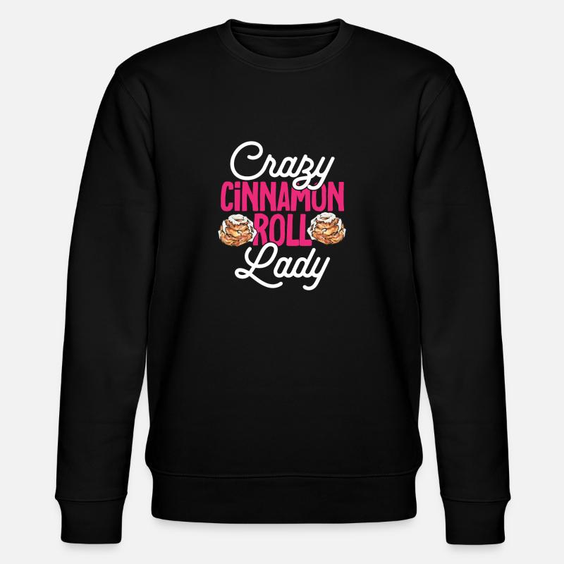 Rouleau à la cannelle - Sweat bio CHANGER Stanley/Stella Unisexe - noir