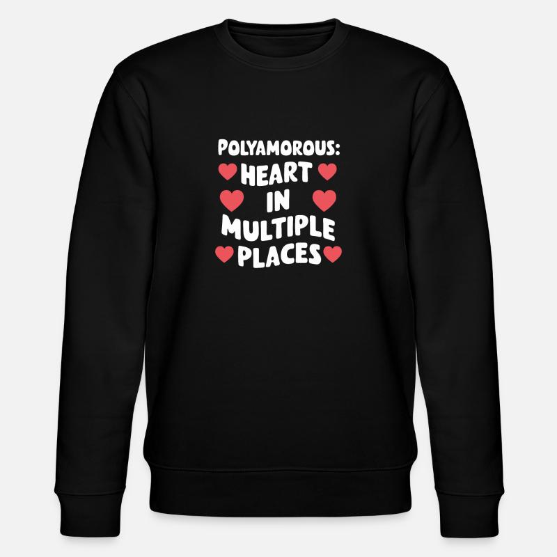 Communauté polyamoureuse Parentalité polyamoureuse - Sweat bio CHANGER Stanley/Stella Unisexe - noir