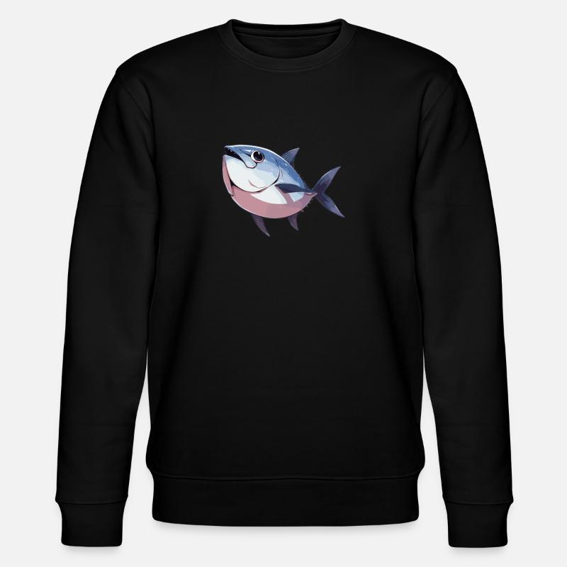 Thon Thunfische Thunfisch - Sweat bio CHANGER Stanley/Stella Unisexe - noir