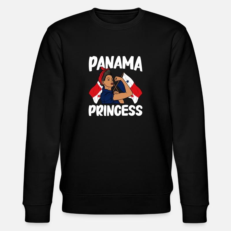 Drapeau panaméen Drapeau panaméen - Sweat bio CHANGER Stanley/Stella Unisexe - noir