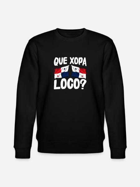 Drapeau panaméen Drapeau panaméen - Sweat bio CHANGER Stanley/Stella Unisexe - noir