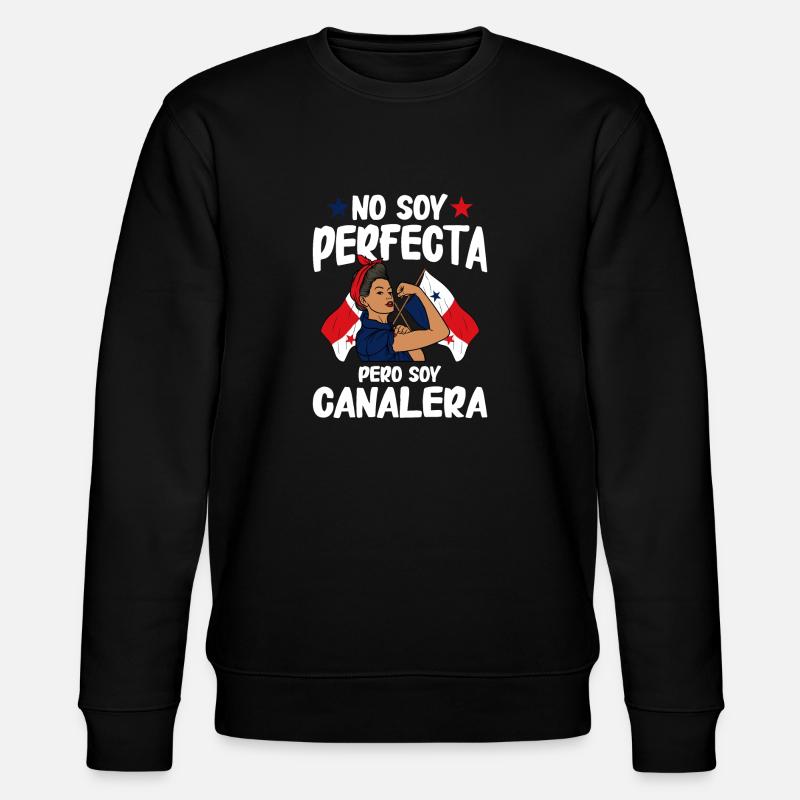 Drapeau panaméen Drapeau panaméen - Sweat bio CHANGER Stanley/Stella Unisexe - noir