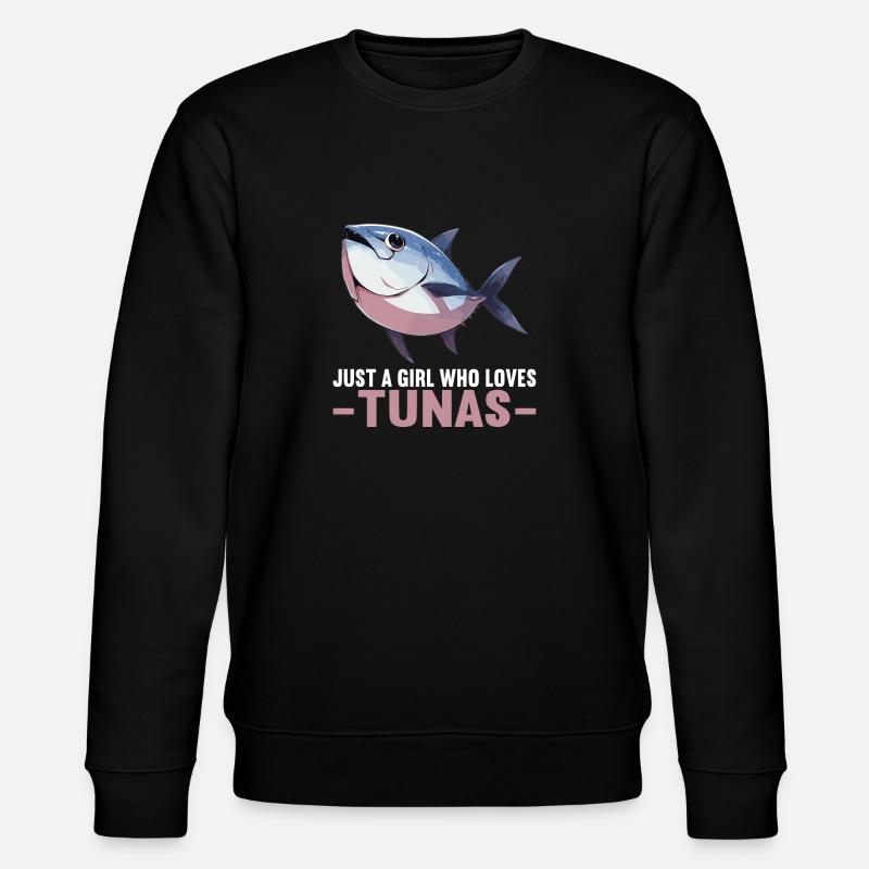 Thon Thunfische Thunfisch - Sweat bio CHANGER Stanley/Stella Unisexe - noir