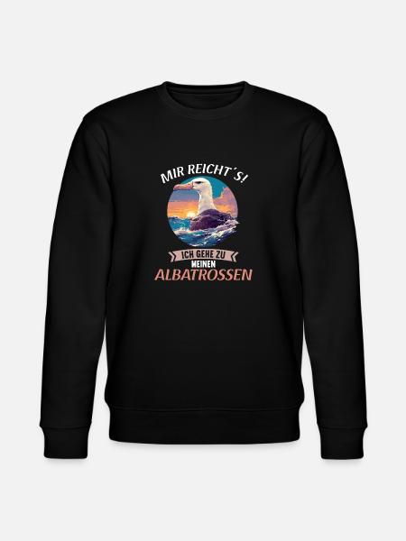 Albatross Albatrosse Albatros - Stanley/Stella CHANGER Unisex Organic Sweatshirt - black