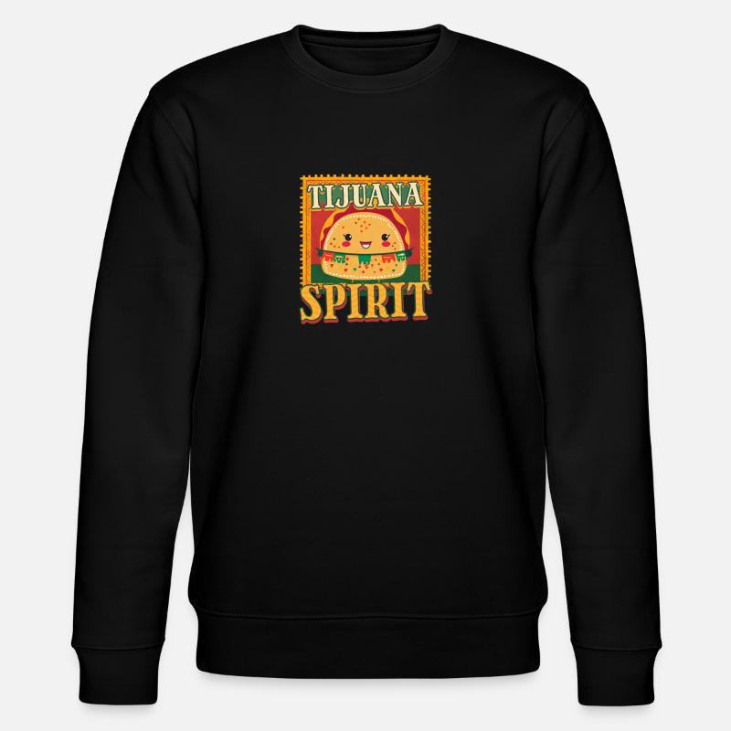 Tijuana Tijuana Geist - Stanley/Stella Unisex Bio-Sweatshirt CHANGER - Schwarz