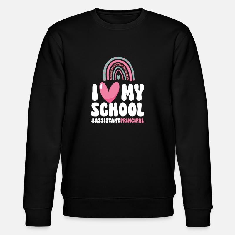 Stellvertretende Schulleiterin - Stanley/Stella Unisex Bio-Sweatshirt CHANGER - Schwarz