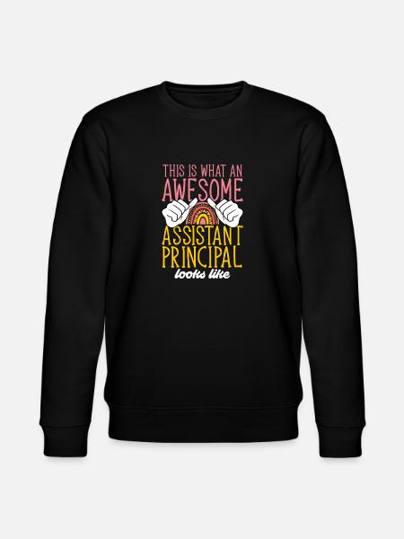 Deputy Principal - Stanley/Stella CHANGER Unisex Organic Sweatshirt - black