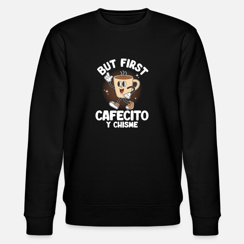 Café espagnol Cafecito - Sweat bio CHANGER Stanley/Stella Unisexe - noir