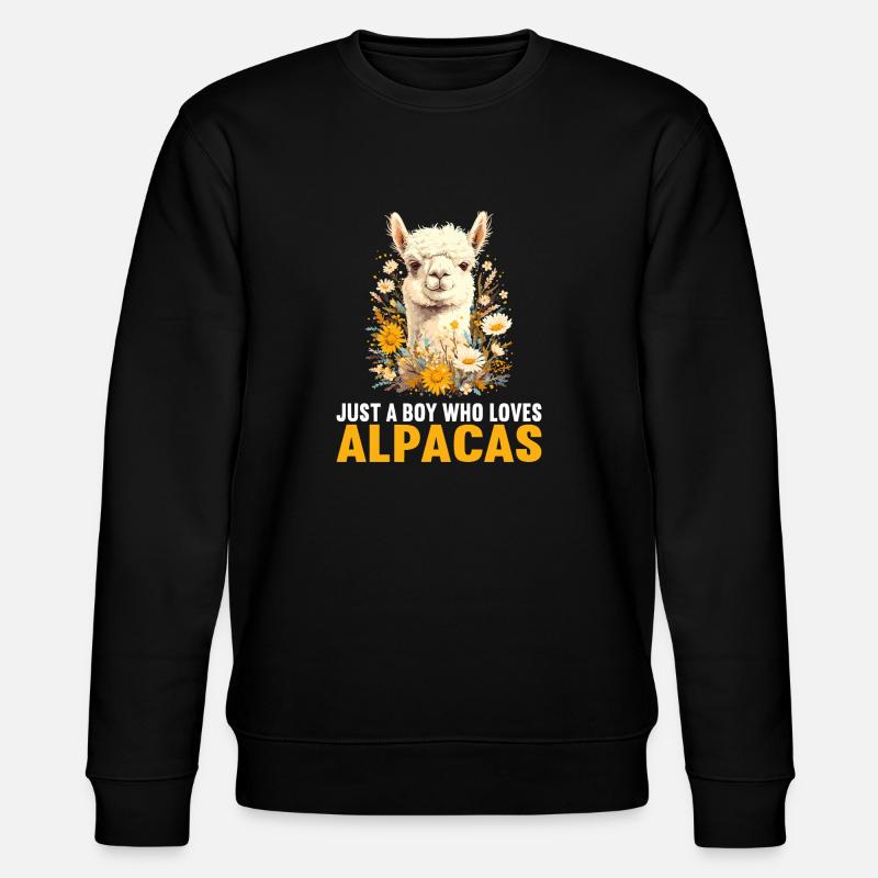 Alpaga Alpagas Alpaga - Sweat bio CHANGER Stanley/Stella Unisexe - noir