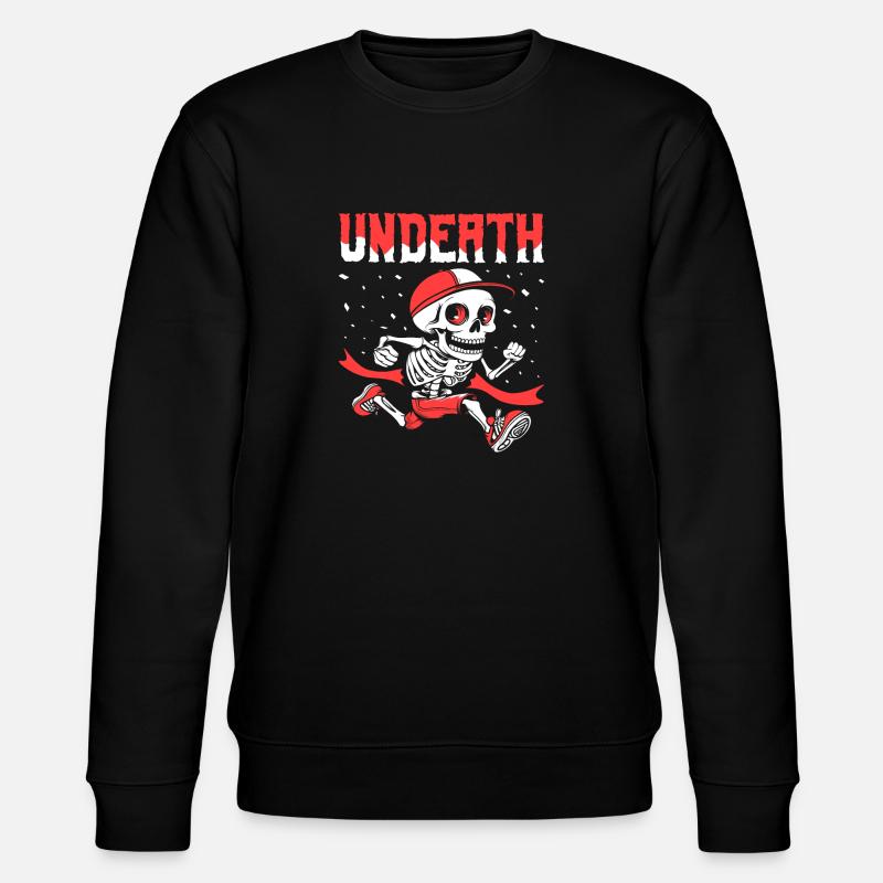 Ultramarathon Skeleton Undeath - Sweat bio CHANGER Stanley/Stella Unisexe - noir
