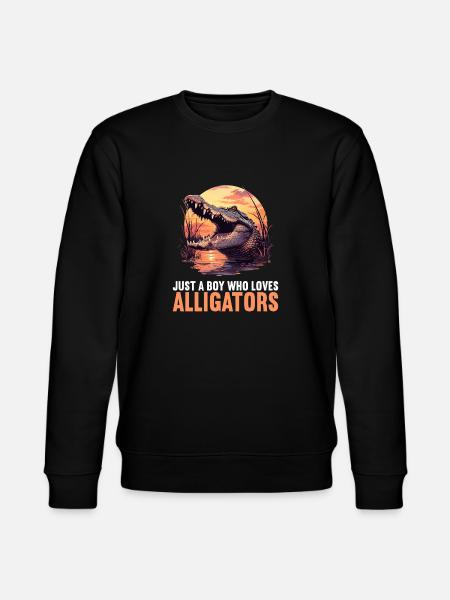 Alligatoren Alligator - Stanley/Stella CHANGER Unisex Organic Sweatshirt - black