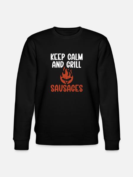 Sausage Lover - Stanley/Stella CHANGER Unisex Organic Sweatshirt - black