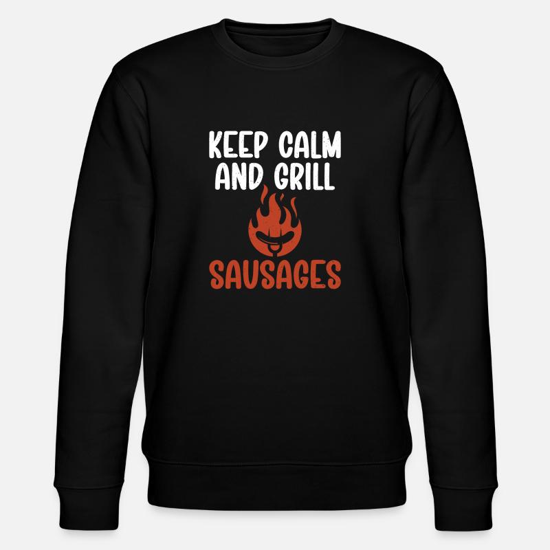 Amateur de saucisses - Sweat bio CHANGER Stanley/Stella Unisexe - noir