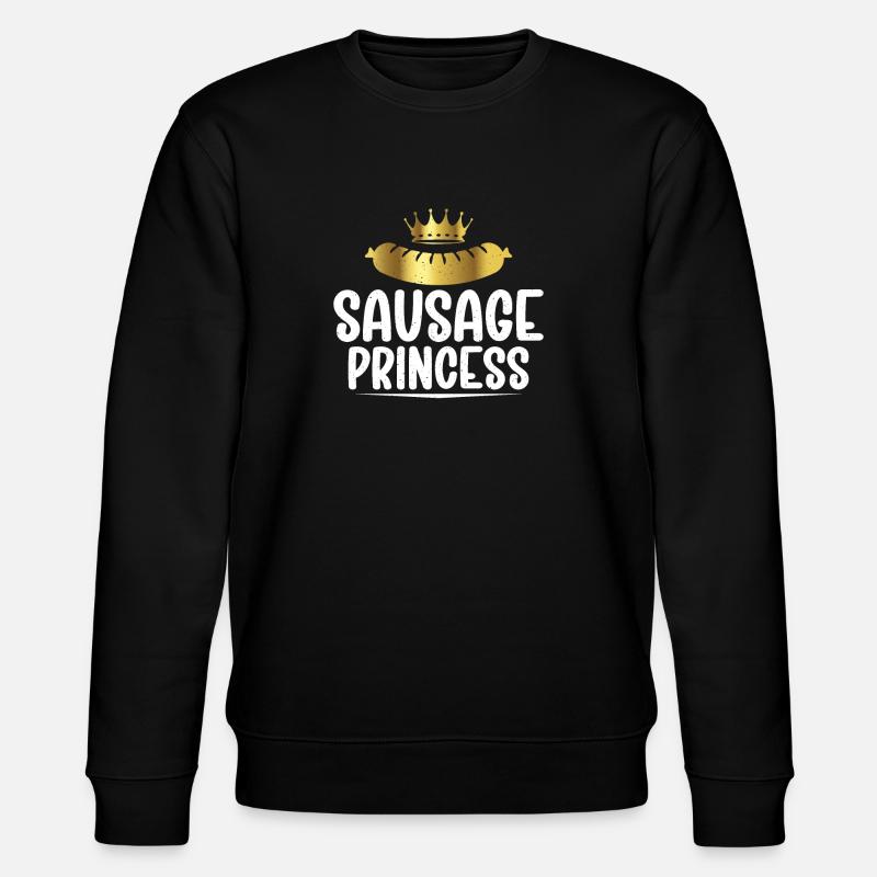 Sausage Lover - Stanley/Stella Unisex Bio-Sweatshirt CHANGER  - Schwarz