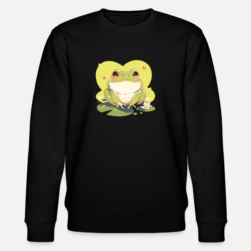 Crapaud crapaud crapaud - Sweat bio CHANGER Stanley/Stella Unisexe - noir