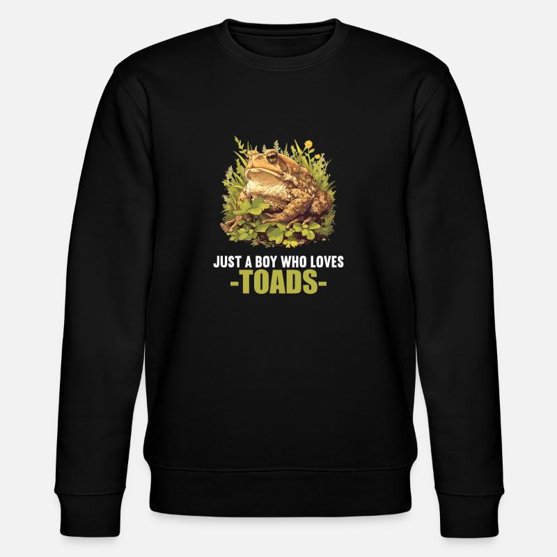 Toad Toads Toad - Stanley/Stella CHANGER Unisex Organic Sweatshirt - black