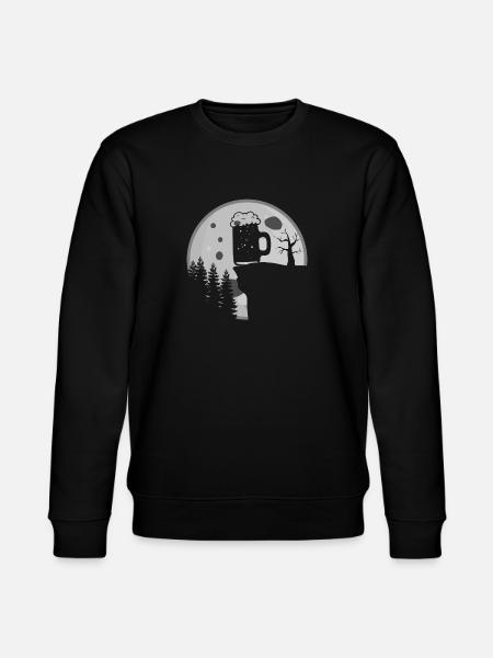 Beer Brewing Home Moon Brewery - Stanley/Stella CHANGER Unisex Organic Sweatshirt - black