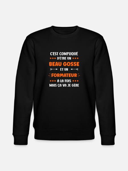 Formateur - Sweat bio CHANGER Stanley/Stella Unisexe - noir