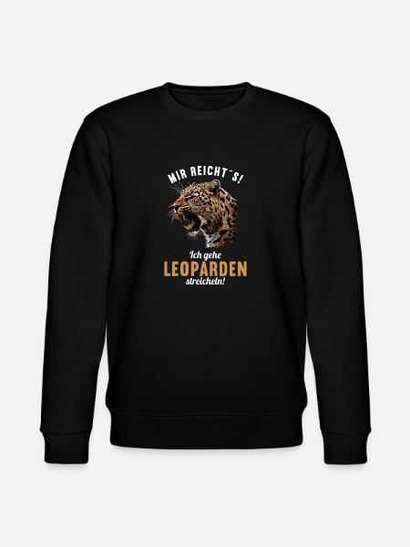 Léopard léopard - Sweat bio CHANGER Stanley/Stella Unisexe - noir