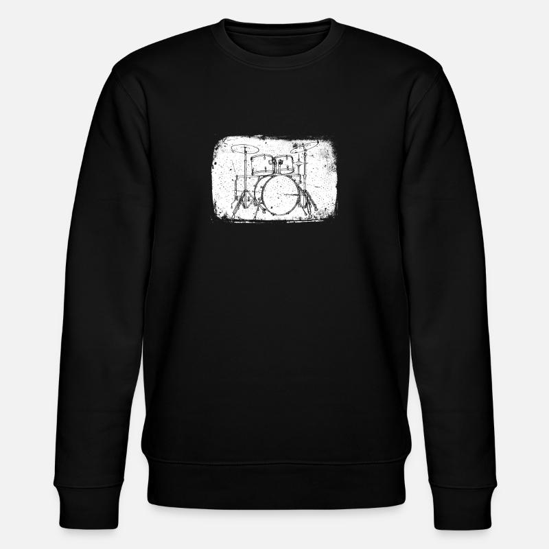 Batterie Batteurs Batteurs - Sweat bio CHANGER Stanley/Stella Unisexe - noir