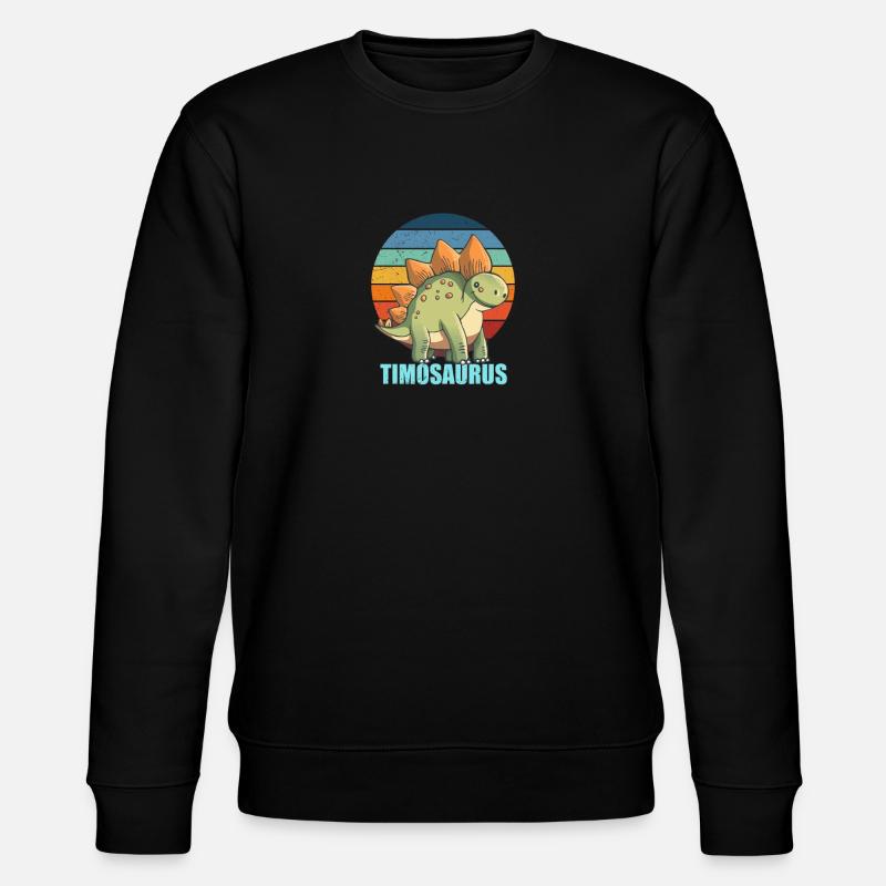 Idée cadeau Timosaurus pour Timo - Sweat bio CHANGER Stanley/Stella Unisexe - noir