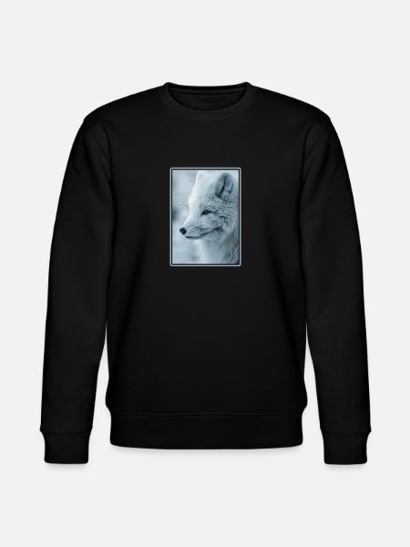 Arctic Fox Polarfüchse Polarfuchs - Stanley/Stella CHANGER Unisex Organic Sweatshirt - black