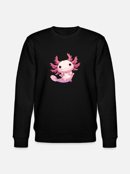 Axolotl - Stanley/Stella CHANGER Unisex Organic Sweatshirt - black