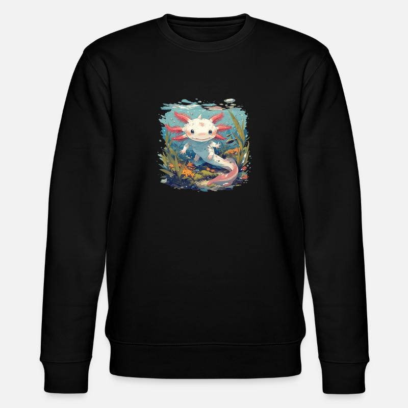 Axolotl - Sweat bio CHANGER Stanley/Stella Unisexe - noir