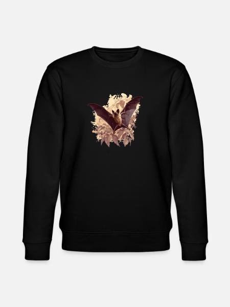 Bat Bats Bat - Stanley/Stella CHANGER Unisex Organic Sweatshirt - black