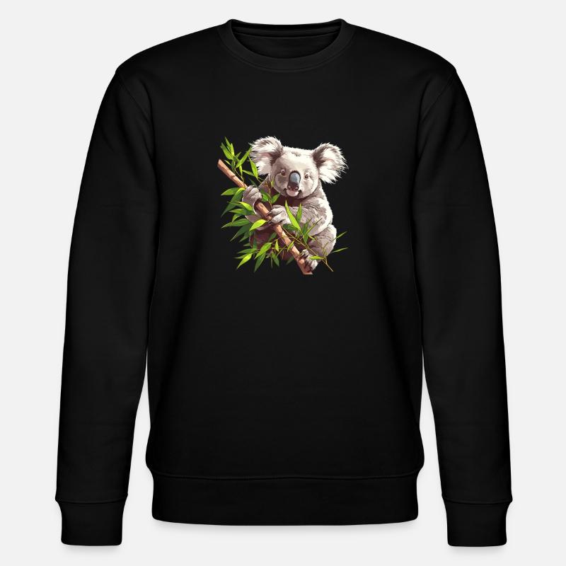 Koalas Koala - Sweat bio CHANGER Stanley/Stella Unisexe - noir
