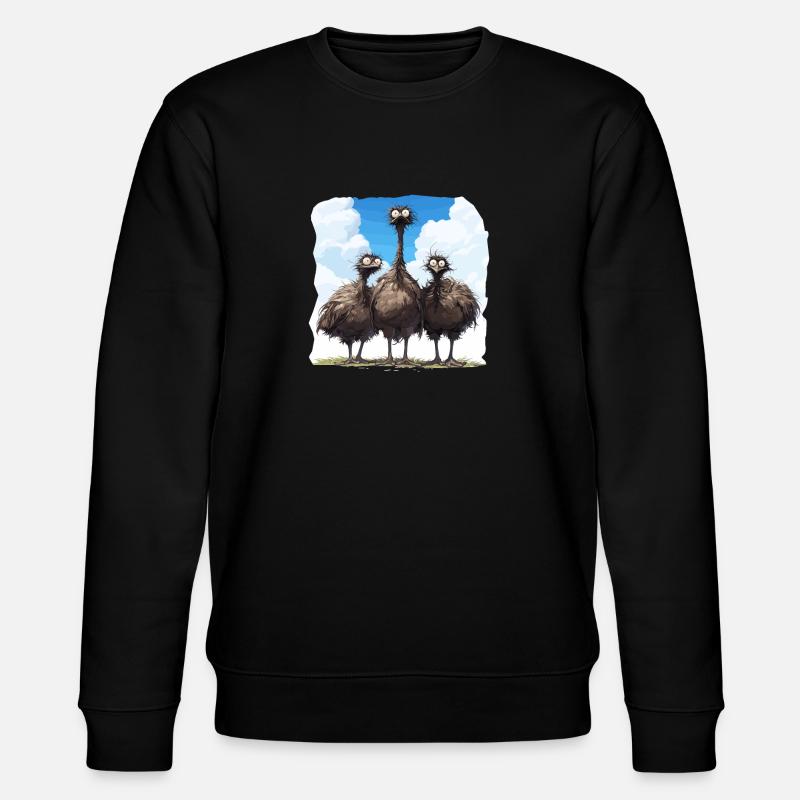 Emus Emu - Sweat bio CHANGER Stanley/Stella Unisexe - noir